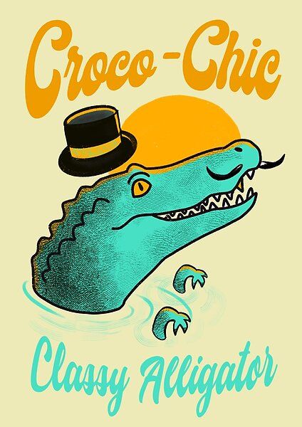 Crocodile poster.